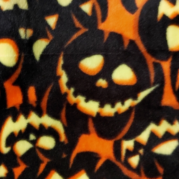 Soft Jack O Lantern Pijama Pants - Picture 2 of 5